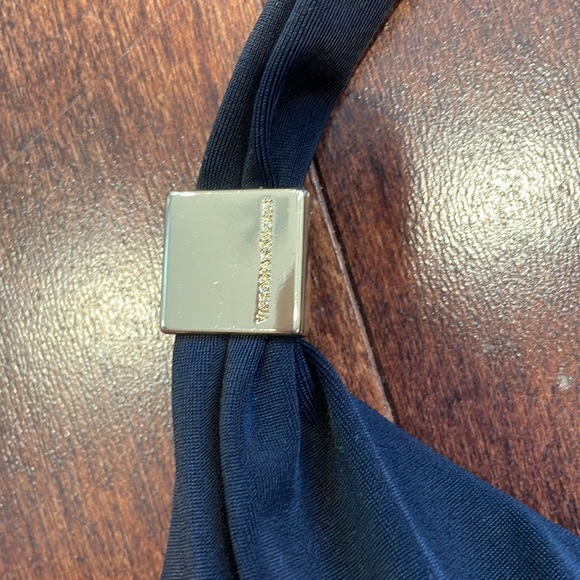 NWOT. VICTORIA SECRET Black Halter Push up Bathing Suit Top - Picture 3 of 8